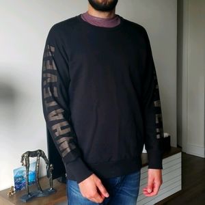 XL Diesel mens sweater with mesh
